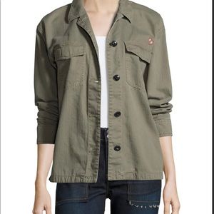 NWOT Rag and Bone Green Utility Surplus Jacket Size Medium